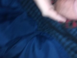 FIRST VIDEO tall guy uses own spit to jack off, plays with cum on his_dick