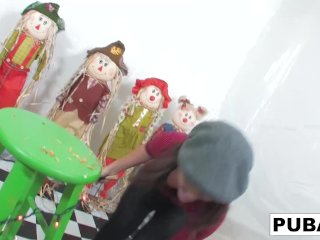 Brunette babe Kristina Rose has fun