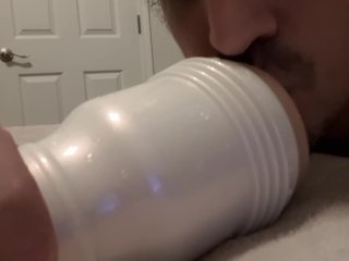 pussy licking, fleshlight, hot guys moaning, solo male