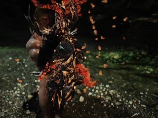 skyrim Female monster Spriggan Matron porn