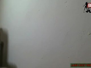 Runterholen - german gets rough handjob by strong blonde domina