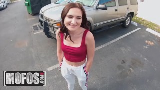 MOFOS - Small teen Kelsey Kage gets broken by big dick