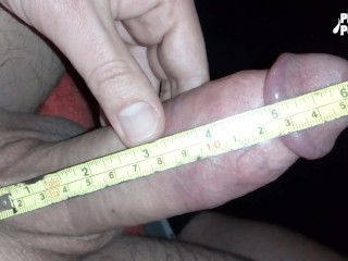 Measuring my dick - My humble dimensions - No faking, no pumping