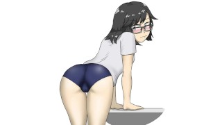 R18 animation girl butt (2019/4/17 made)