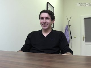 Bigstr - Skinny guy takes hard cock up his ass in office