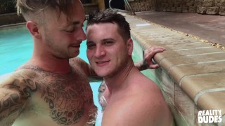 RealityDudes - Two hot guys having fun in pool 