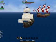 Light galleon vs. war galleon
