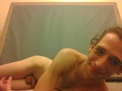 Transwoman RP Cumming For A Hot Lover in My Own Face Upside Down