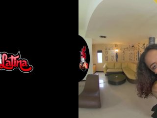 VRLatina.com - 5K VR Porn Staring Black Goddess