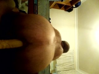 Me riding my 9.5" dildo