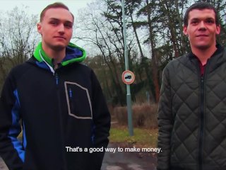 CZECH HUNTER 419 -  Two Buddies Get Picked Up & Persuaded To Have A Threesome