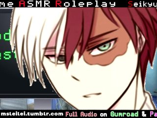 solo male, audio, todoroki, roleplay daddy