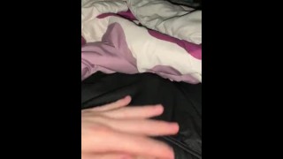 18 y/o big dick jerking off