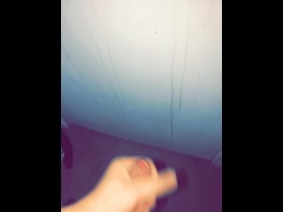 I couldn’t hold it in anymore  exploded on my door.