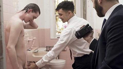 MissionaryBoys - Hot Priest And A Missionary Boy Anally Fuck A New Recruit