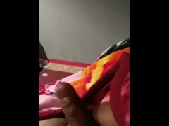 Stroking dick