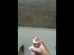 Shower Shot  morning wood