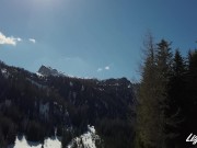 Preview 1 of Almost caught fucking in the snow - Easter in the Dolomites Episode 2