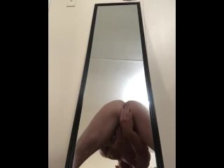 Solo male home alone