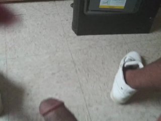 Amateur male masturbates