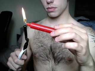 sex slave, big ass, candle wax, burned