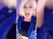 Preview 5 of Snapchat cosplay ahegao COMPILATION by PURPLE BITCH