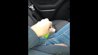 Rub pussy with lighter