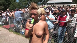 Naked Strippers Cool Off With Popsicle's Nudes A Poppin