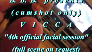 BBB preview: Vicca "4th official facial" (alleen cumshot) AVI noSloMo