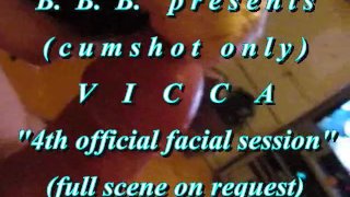 BBB preview: Vicca "4th official facial" (alleen cumshot) WMV withSloMo