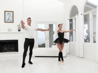 Petite Ballerina Vanna Gets A Rough Fuck By The Huge Dick Of Her Teacher screenshot number 0