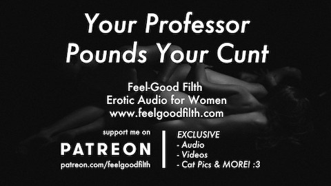 Follada duro por tu profesor sucio (Audio erótico para mujeres)