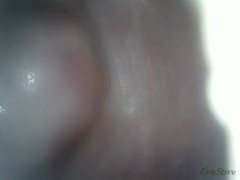 Filmed the vagina from the inside