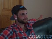 Preview 3 of Cum Club: Hung! Hairy! Hot! - Big Fat Dick & Cum Swallowed
