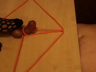 Ruined Orgasm, Cockbox Squeezing, Trampling, Milking tied balls