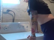 Preview 2 of Humping and Fucking My Running Dryer