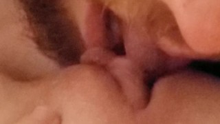Love when he licks my juicy pussy