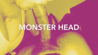 Monster head from sexy bi sexual lady