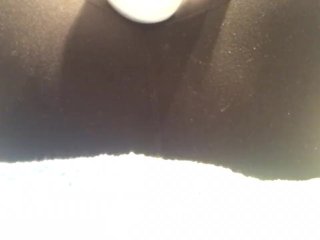 Squirting a little bit in my yoga pants