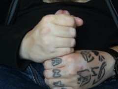 Bear having a quick wank before work - Screenshot 14 of 16 - Hairy