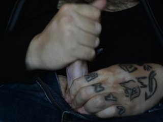 Bear having a_quick wank before work