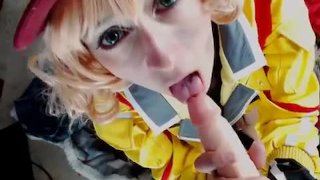 Cindy Aurum Streams Blowjobs From FFXV And Fucks Herself