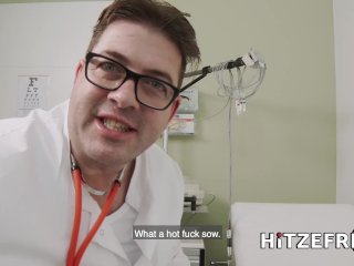 HITZEFREI_Busty Blonde German MILF Fucked by Her Doctor