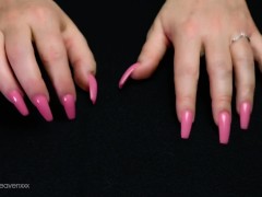 Long Nails Fetish - Bimbo Nail Tapping
