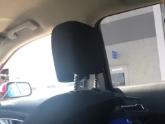 socked feet at walmart auto centre