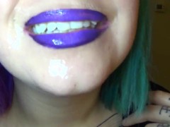 Oral Fixation: Mouth & Glass Dildo - Screenshot 16 of 16 - Butt