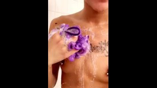 Petite Asian Teen Steamy Shower