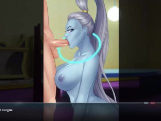 big tits, erotic female voice, dragon ball califla, muscular men