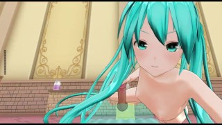 Hentai Gets A DICK MASSAGE From Miku In His REAL POV