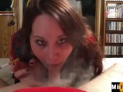 Preview 2 of MiiHoe420 Smoking, Sucking, and Getting Fucked by Daddy (TEASER)